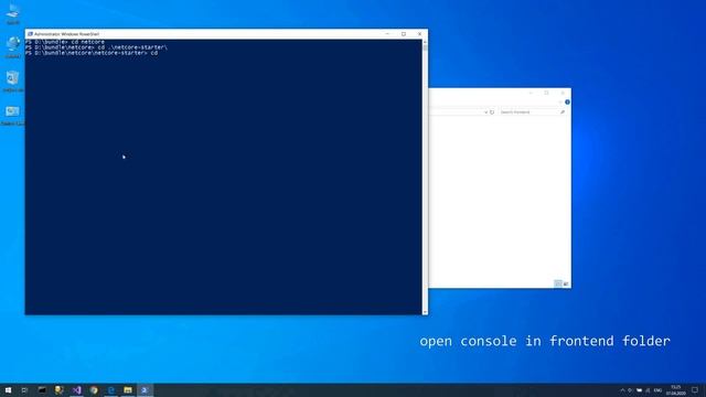 How to run Angular ngx-admin template with .NET Core backend смотреть онлайн
