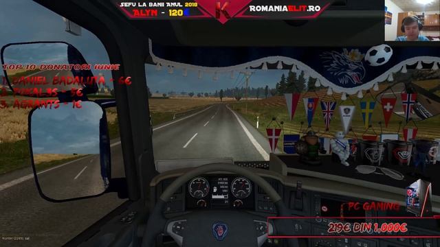 ?Euro Truck Simulator 2 MP - Convoi RomaniaElit Scandinavia & Europa / Avem Pagina Officiala ?? смотреть онлайн