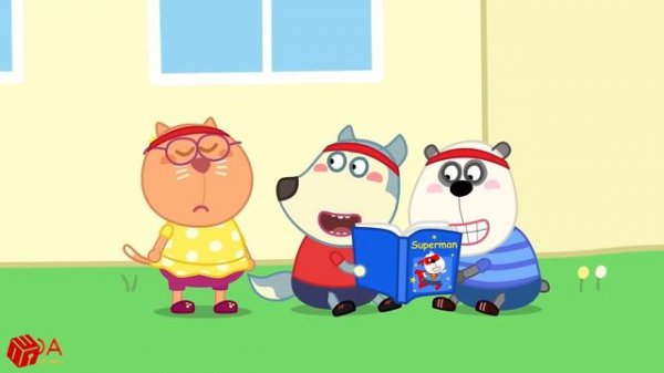 Wolf Family⭐️ Who is Wolfoo's Best Friend? - Wolfoo Kids Stories About Stickers | Kids Cartoon