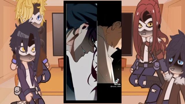 Реакция персонажи фиолетовый гиацинт фг на тт с Панелопа и Адель смотреть онлайн