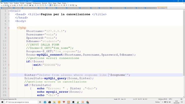 PHP lezione 14 смотреть онлайн