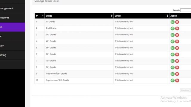 Fees Management System In PHP