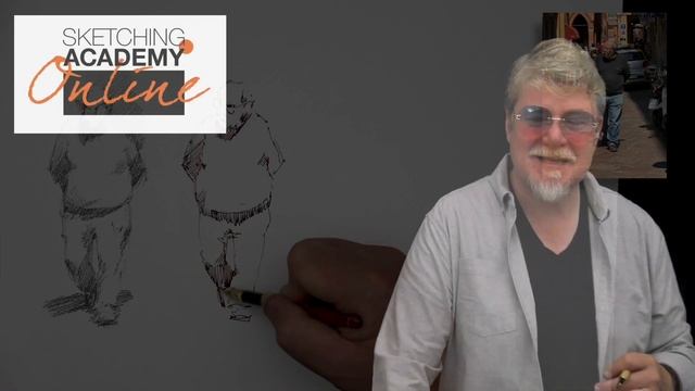 Course on Sketching Academy: Sketching People by Ink смотреть онлайн