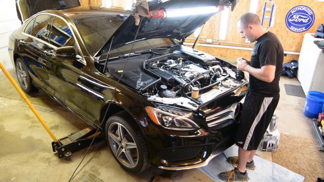 Mercedes C300 W205 Oil Change