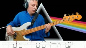 Pink Floyd - Breathe (Bass Cover) + TABS