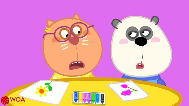 Вулфу и Lucy хотят быть лучшим ребенком - Lucy учит Xорошие привычки для детей | Lucy на русском