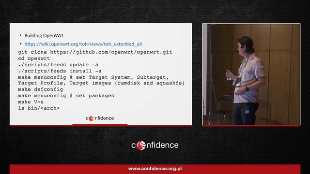 CONFidence 2017: Hacking embedded with OpenWrt (Vladimir `vovcia’ Mitiouchev) смотреть онлайн