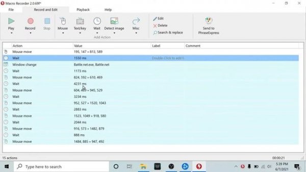 Getting Started using Macros with Macro Recorder