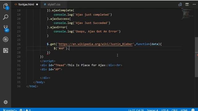 How To Use AJAX in Website [jQuery] смотреть онлайн