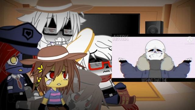 ??️Undertale reacts to baby hotline?️? GCMV смотреть онлайн