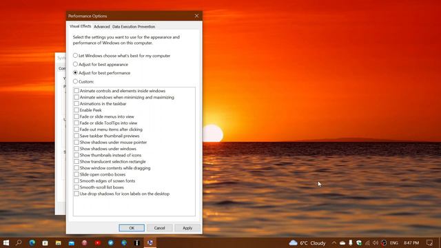 SLOW Windows 10 PC Disable all the visual effects in advanced system settings смотреть онлайн