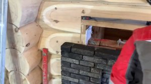 Укладка портала банной печи Гефест из Кирпича ручной формовки