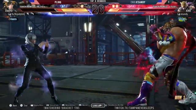 TNS TEKKEN 8 TOURNEY #1 (King, Victor, Lee, Raven, Yoshimitsu, Xiayou, Nina) Pools Top 8 Tournament смотреть онлайн