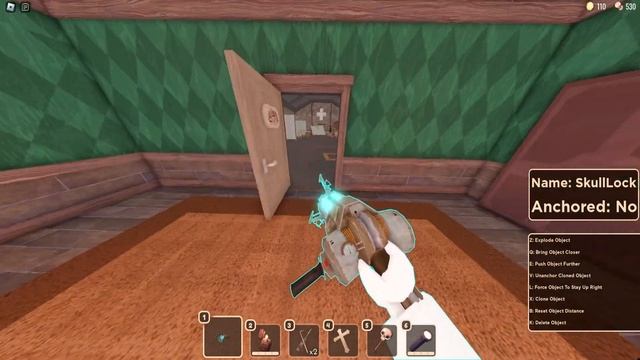 DOORS PHYSICS GUN - CLONING SKELETON ROOM IN ROBLOX смотреть онлайн