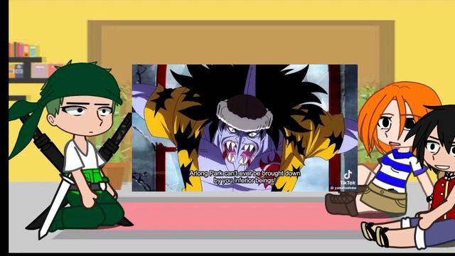 one peice reacts to luffy || (zoro, nami, luffy) || short ||lazy||no ships смотреть онлайн