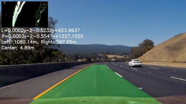 Lane Detection (Sobel + Canny + Convolve) смотреть онлайн