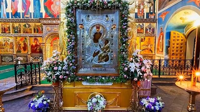 Акафист Иверской иконе Божией Матери. Валдайский Иверский монастырь смотреть онлайн