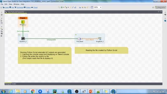 tSystem Component in Talend смотреть онлайн