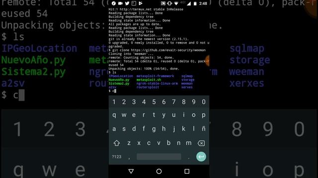 Intalacion Weeman||Termux||Pishing Hack Fac3boOk , TwIt3r|| смотреть онлайн