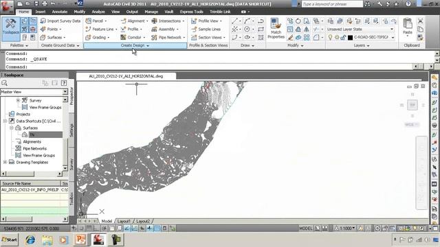 Proceso de Diseño de Carreteras con AutoCAD CIVIL 3D смотреть онлайн
