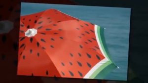 Разноцветные зонтики