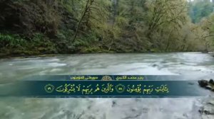 Сура.Аль-Муминун Красивое чтение Корана Чтец Раад Мухаммад Аль-Курди.