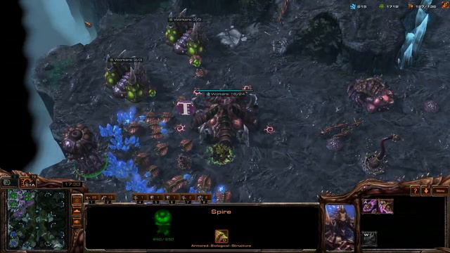 StarCraft 2: Heart of the Swarm - 1v1 - Online Match 86 (ZvT) (Live) смотреть онлайн