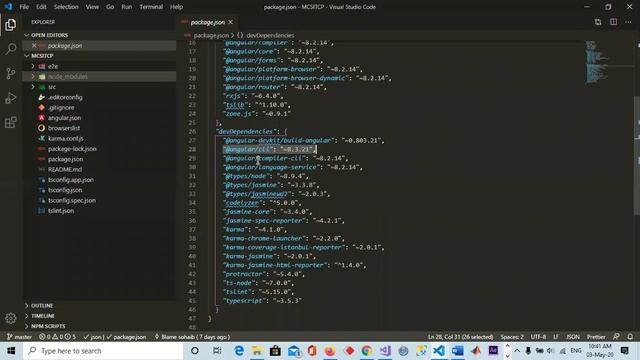 Basic Concept of Angular node modules and package json смотреть онлайн