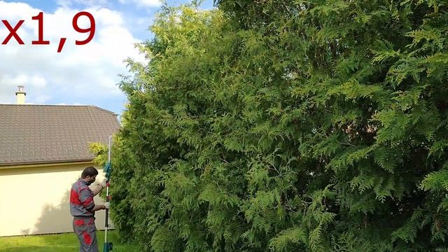 PARKSIDE PTHSA 20 Li A2 -aku teleskopické nožnice,cordless extendables hedge trimmer смотреть онлайн
