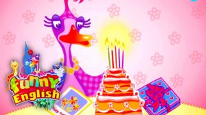 Funny English. Выпуск 23 — День рождения Лили | Телеканал Карусель