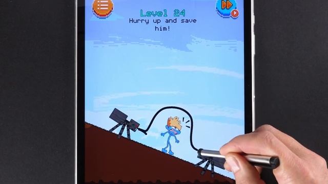 Stickman Draw Troll Android Puzzle Game Walkthrough смотреть онлайн