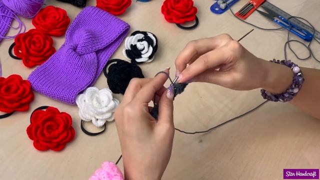 Вяжем повязку на голову спицами смотреть онлайн