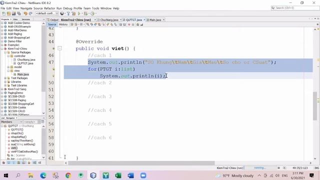 Java Kiemtra2-part 1 смотреть онлайн
