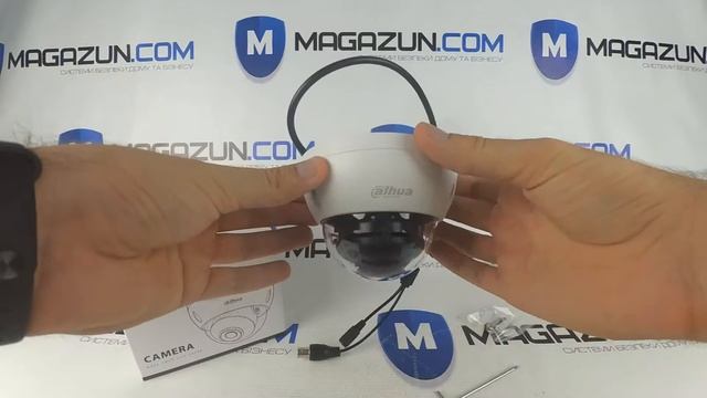 Распаковка CVI видеокамеры Dahua DH-HAC-HDBW1200EP-S3 (3.6 мм) смотреть онлайн