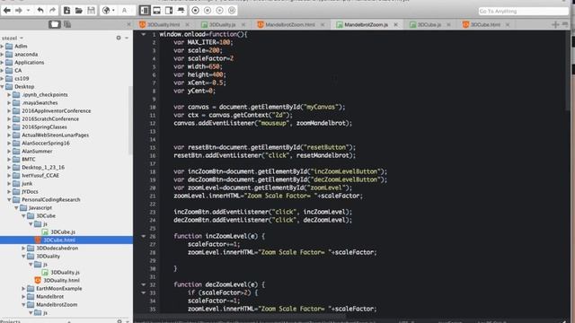 Javascript: Mandelbrot Zoom смотреть онлайн