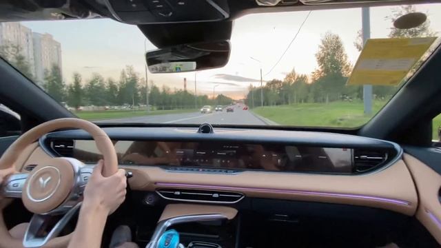 Voyah Free 2023 года, разгон до 100!