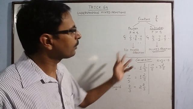 Trick 64 - Mixed Fractions - Add & Subtract Mentally смотреть онлайн