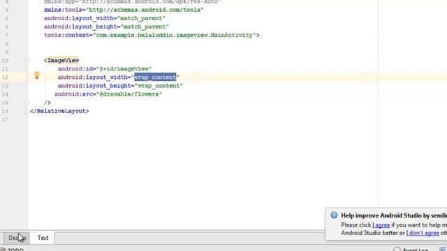 ImageView in android app in android studio tutorial-6 смотреть онлайн