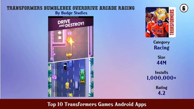 Top 10 Transformers Games Android Apps смотреть онлайн
