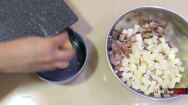 Салат сельдь по-датски смотреть онлайн