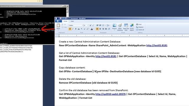SharePoint 2013 Tutorial - Rename SharePoint_AdminContent Database смотреть онлайн
