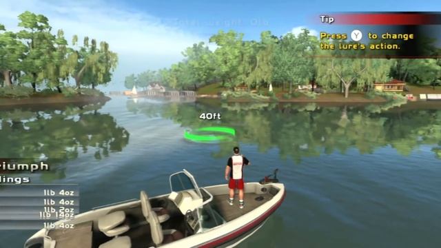 CGR Undertow - RAPALA PRO BASS FISHING review for Nintendo Wii U смотреть онлайн