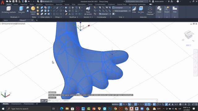 forma en AutoCAD 3D y pasarlo a 123D autodesk смотреть онлайн