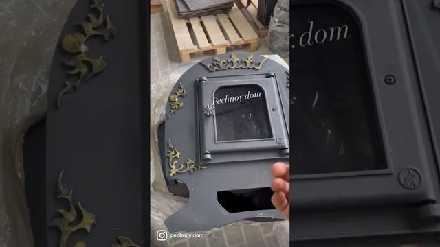 ТОЛСТОСТЕННАЯ БАННАЯ ПЕЧЬ С ЧУГУННОЙ УНИВЕРСАЛЬНОЙ ДВЕРКОЙ смотреть онлайн