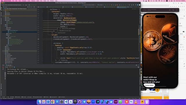 Create splash Page| Mobile Blockchain Developer Bootcamp Course With Solidity & Flutter смотреть онлайн