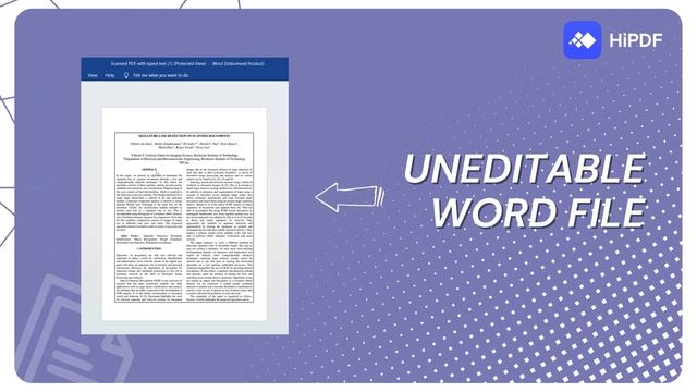Convert PDF with text and image | Scanned PDF to Word Online смотреть онлайн