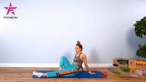 Вечерняя растяжка с Иванной Идуш! #тренируемсядома