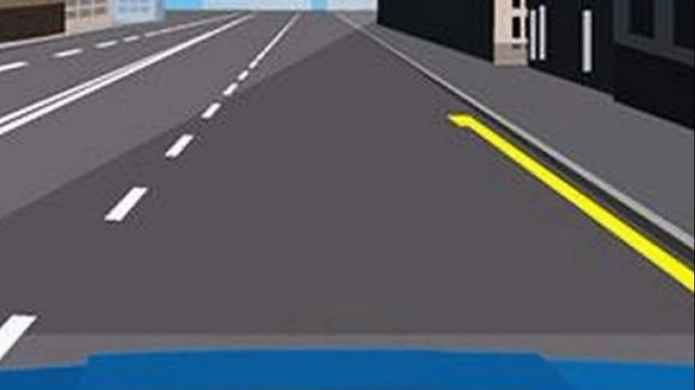 Желтая разметка справа смотреть онлайн