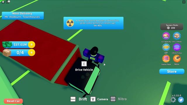 New NUKE UPDATE in DELIVERY SIMULATOR! (Roblox) смотреть онлайн