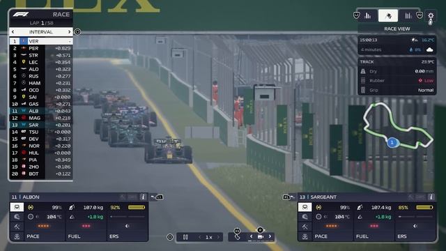 F1 MANAGER 23 | Williams CAREER MODE #3 | CHANGEABLE CONDITIONS! | F1 Manager 2023 #f1manager23